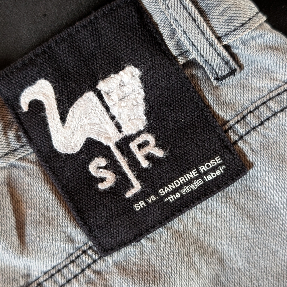 NWT Free People SR vs. SANDRINE ROSE “the virgin‎ label” jeans. Size 30 NWT - Picture 5 of 5